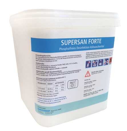 SuperSan forte Phosphatfreies Desinfektions-Vollwaschmittel 3,5 kg