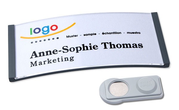 SMART-LINE Namensschilder mit Magnetverschluss