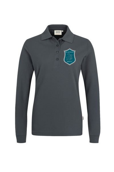 RVH 215 HAKRO DAMEN LONGSLEEVE-POLOSHIRT MIKRALINAR®